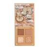 MAJOLICA MAJORCA Shadow Flash BR202 Camel Brown Eyeshadow Powder Type High Glitter Palette Shiseido (Raindrop Rhythm) 3.2g Shimmer, Matte,