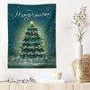 Christmas Decorative Hanging Tapestry Room Backdrop Photo Props Wall Tapestry Xmas 2025 New Year Hanging Cloth
