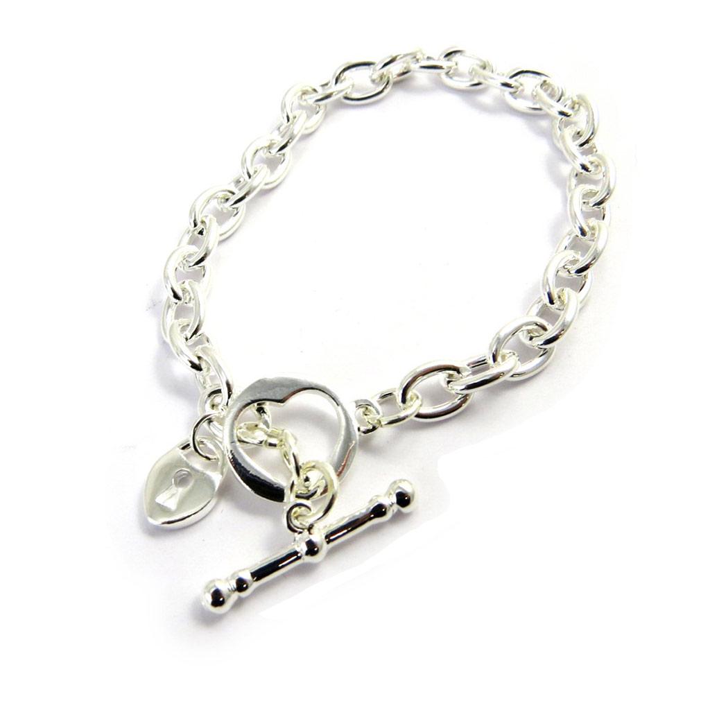 Les Trésors De Lily [L9561] - Stříbrný designový náramek 'Láska'