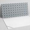 Samoprzylepna Dekoracja Winylowa Na Ścianę Geometryczny Wzór W Romby 10X40X20 Cm