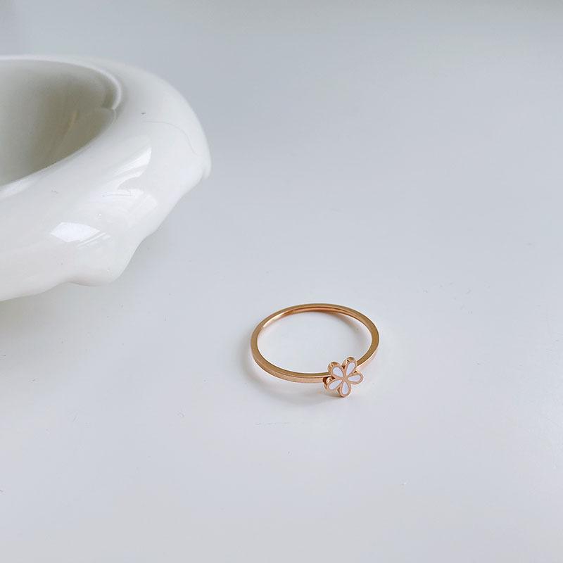 Minimalist Titanium Steel Couple Rings Non Tarnish Diamond Inlaid Matching Bands Jewelry