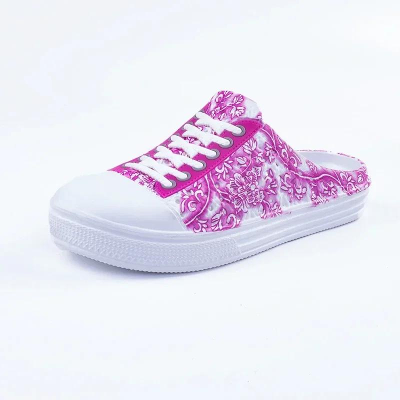 

Летняя Мода Дышащие Круглый Носок Удобные Лоферы Спортивная Обувь Женская Нескользящая Женская Уличная Повседневная Обувь 36 розовый