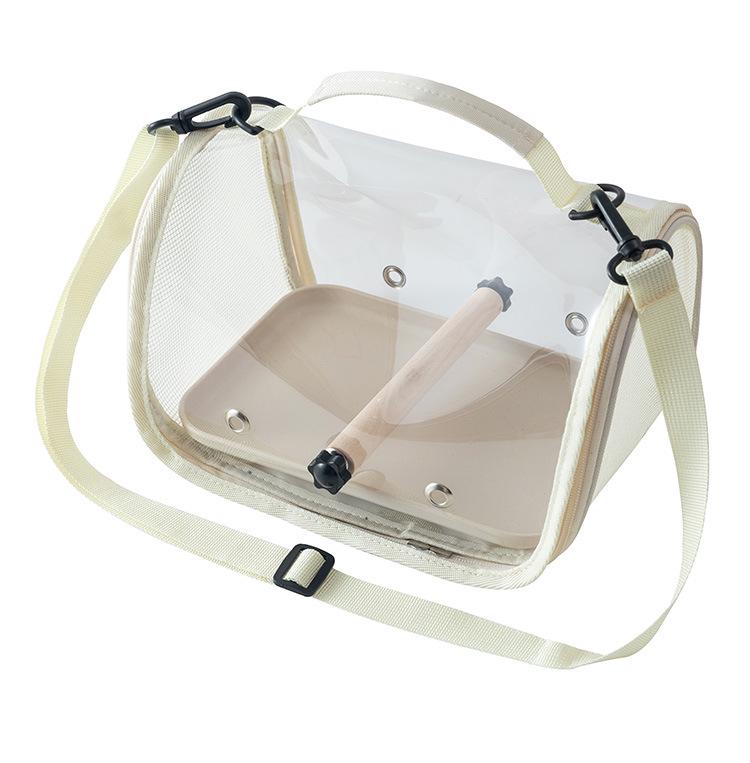 Portable Pet Carrier: Ideal for Small Birds, Pigeons, Lizards, Hamsters, and Cockatiels