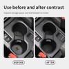 For Subaru Forester 2025 Central Console Water Cup Holder Center Drinks Storage Box Non-Slip Base Car Interior Accessories Black