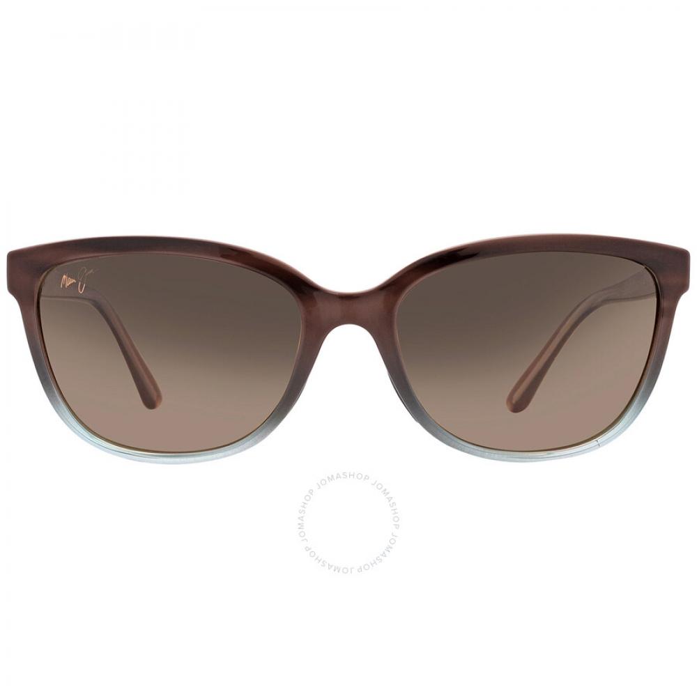 

Maui Jim Honi HCL Бронзовые женские солнцезащитные очки «кошачий глаз» HS758 22B 54