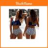 Prémiový dámský bandážový bikini set s push-up vycpanou podprsenkou pro bezstarostný styl