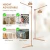 Bed Bell Standing Bracket Baby Rattle Toy 0-12 Months Toys Wooden Mobile Bed Bellbracket Newborn Bed Bell Hanging Holder Bracket