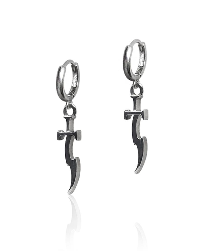 Sekhmet Set Knife Ring Earrings