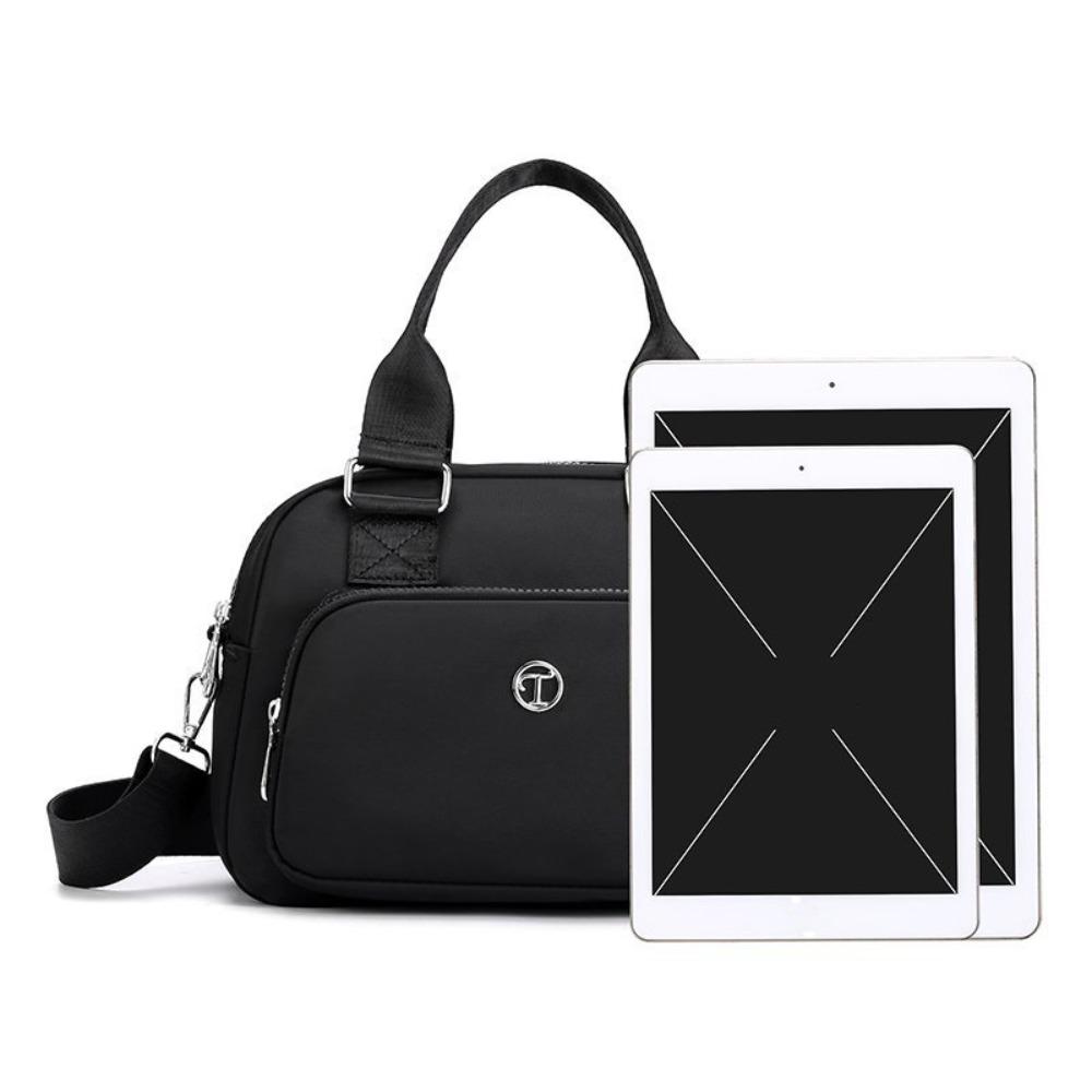 Waterproof Nylon Crossbody Bag Large Capacity Women Handbag Fashion Square Shoulder Bag  Female