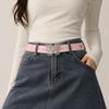 Butterfly Buckle Women's Belt PU Waistwear New Decorative Belt  Jeans Accessories