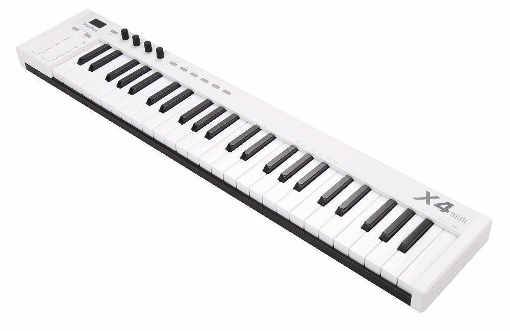 midiplus X4 mini MIDI keyboard white controller,