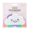 Rainbow Tape Holder: Cute Desktop Tape Dispenser & Cloud Cutter for Students
