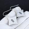 Natural Rainbow Moonstone Antique Earrings 925 Sterling Silver Earring, Boho Silver Jewelry Dangle Earrings, Gifts For Enganement Gifts For Her