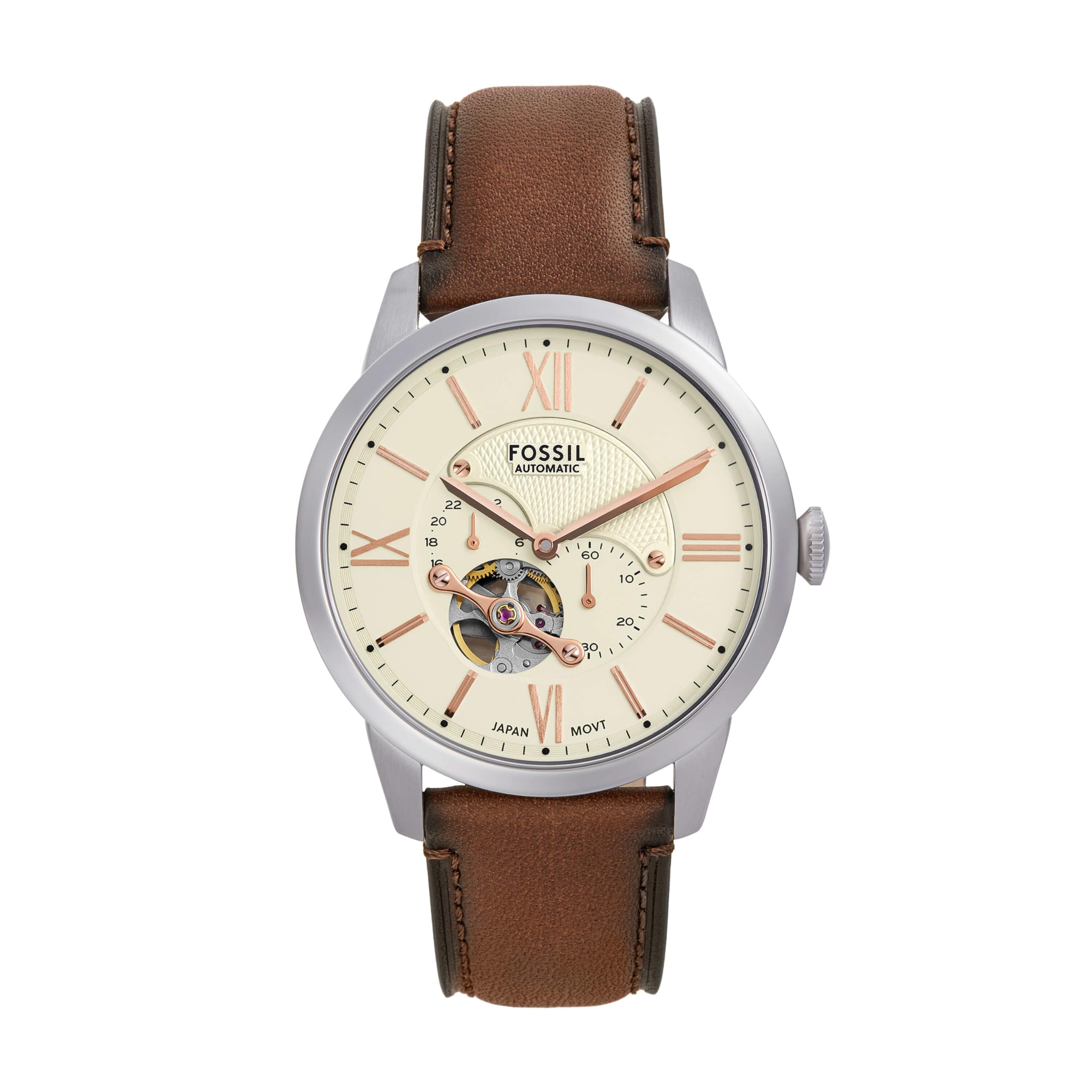 

Fossil Townsman Wristwatch ME3266 Men s Brown