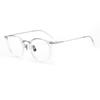 Unisex Korean Style Round Pure Titanium Myopia Glasses Frame – Transparent Optical Frame