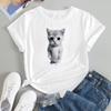Cute Cat Graphic TShirt Sad Cat Meme Unisex 100 Cotton Novelty Gift TTop