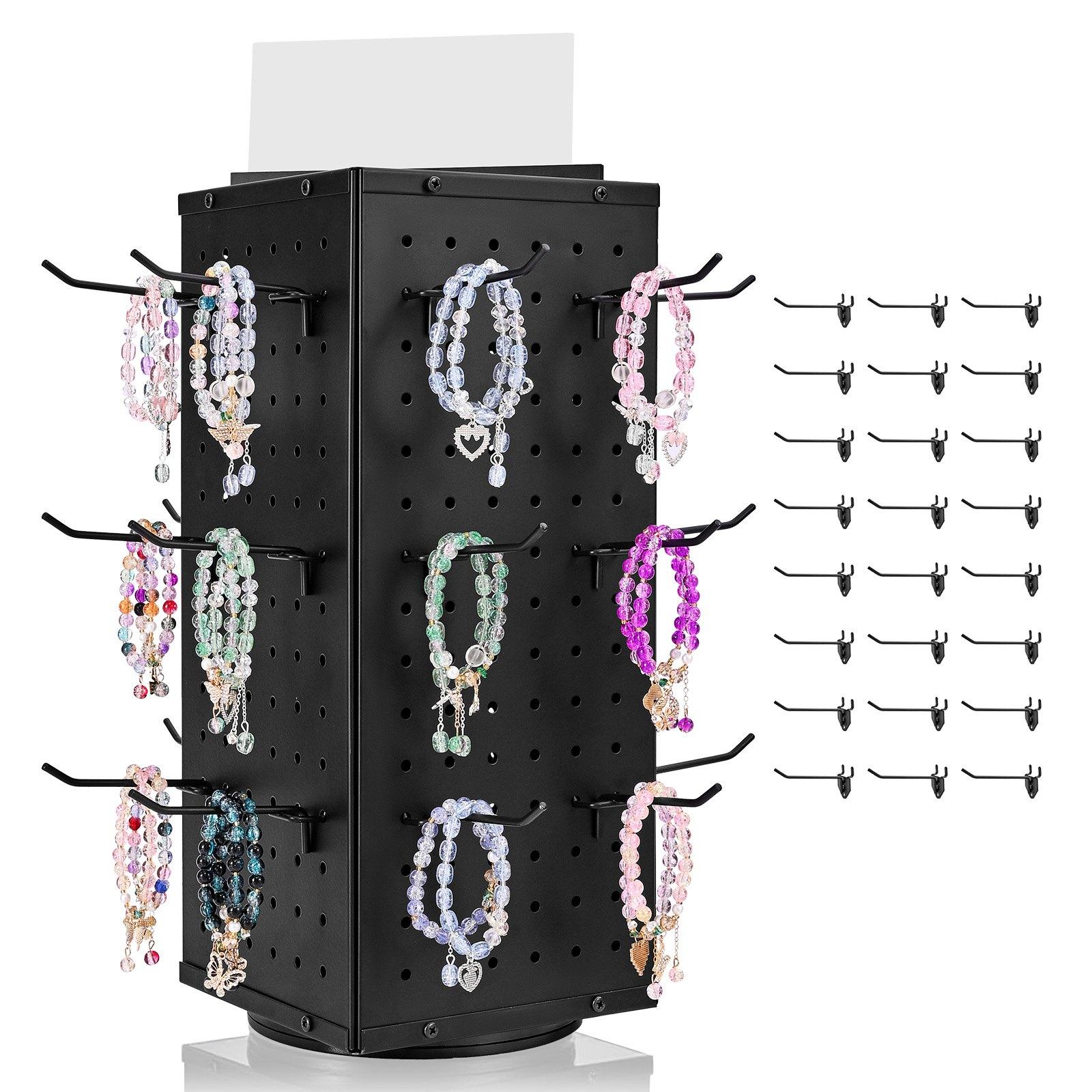VEVOR Rotating Pegboard Display Stand, 18
