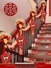 Creative Wedding Decoration Set: Stair Handrail Flowers & Bride Room Arrangement
