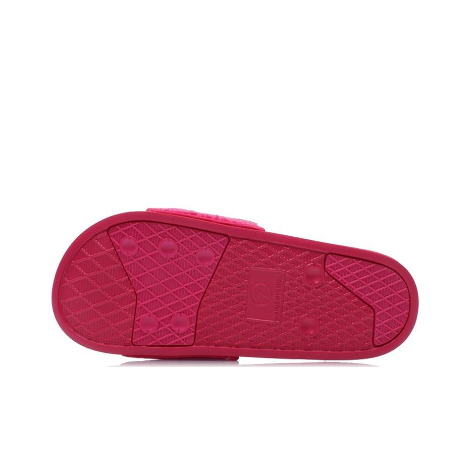 Disney X Li Ning Comfortable Rubber Sole Non-Slip Silent Slide Sandals Women Footwear Pink ABTR008-1