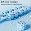 Double Row Massage Stick with Roller Muscle Sore Pain Relief Deep Tissue Relaxation Physical Therapy Leg Arm Belly Back Full Body Roller Massager
