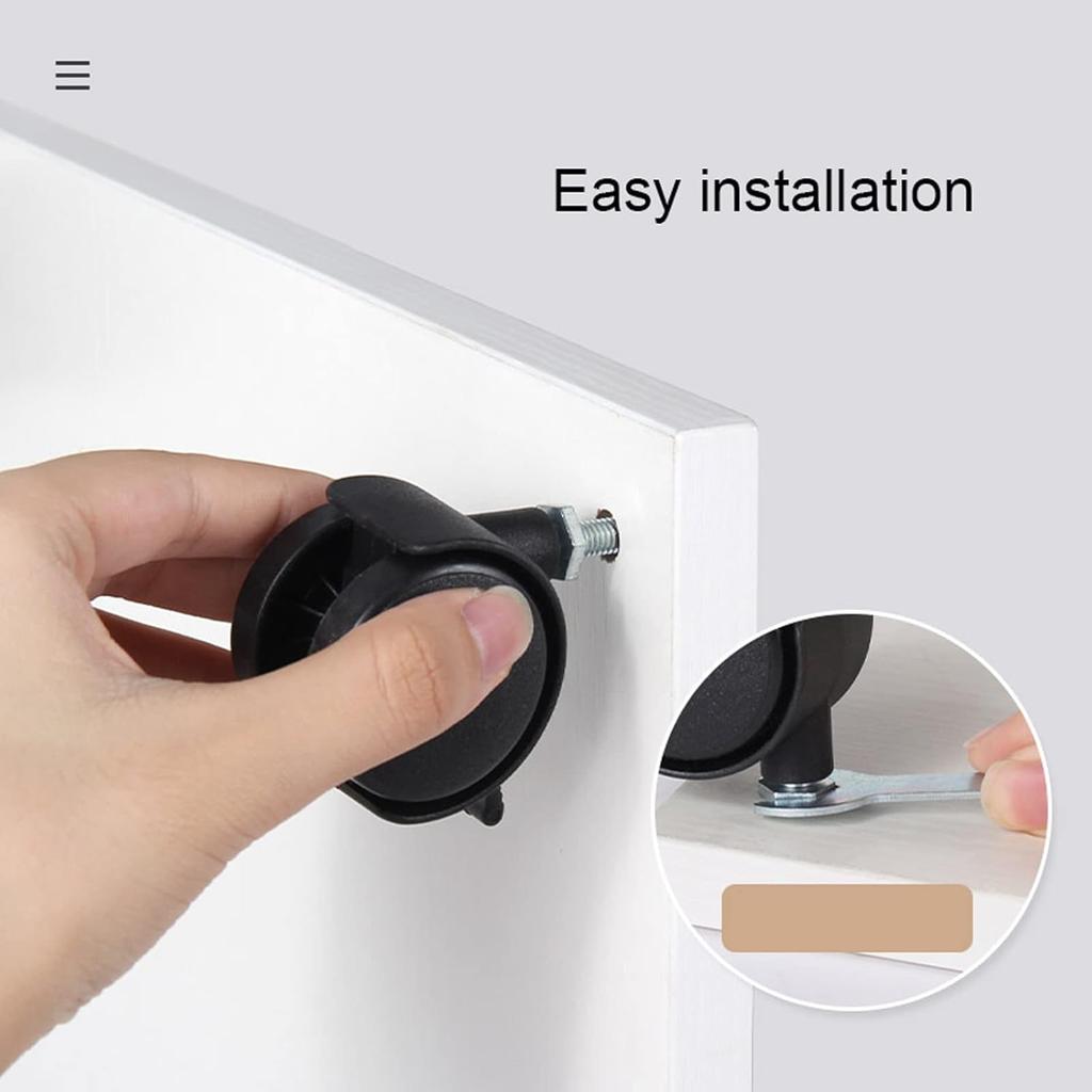 Étagère pour imprimante sous le bureau avec 4 roulettes   Support mobile pour imprimante et copieur   Support pour unité centrale   Blanc
