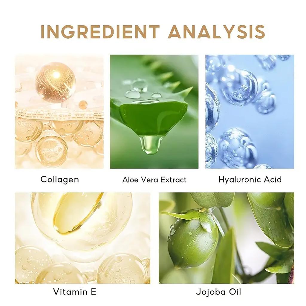 Glycyrrhiza sérum réparateur collagène visage Anti-rides crème blanchissante contrôle de l'huile hydratant efficace rétrécissement des Pores rajeunissement