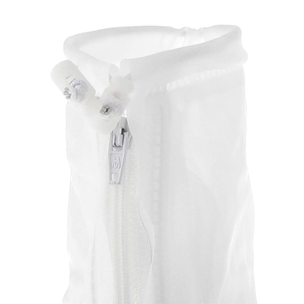 Waterproof shoe covers with zip foldable reusable adults rain