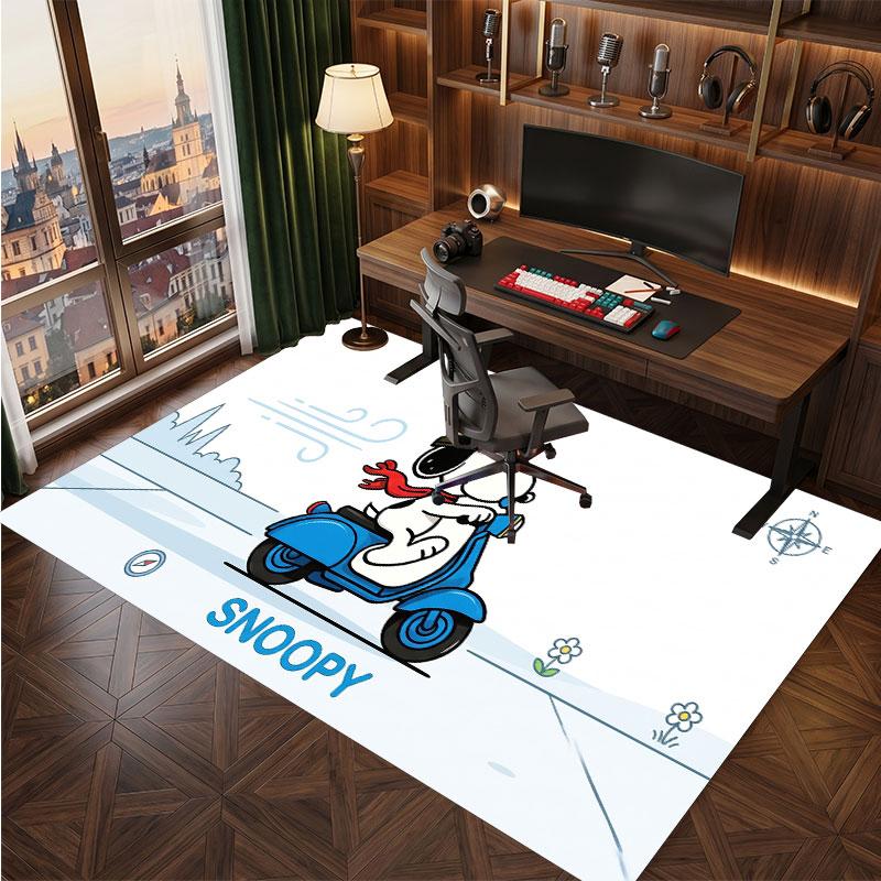 Snoopy Peanuts Rug Soft Thick Non Slip Floor Carpet for Bedroom Living Room Home Decor