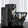 Shockproof Folding Bag Case for Samsung Galaxy Z Fold 4 5 5G Fold3 Fold4 Fold2 Fold5 Fold 3 2 Zfold4 Front Glass Film Coque
