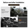 For Mazda 2 2008-2014 Center Control Panel Frame Trim Anti Scratch Wear Resistant Interior Decor Modification Car Accessories