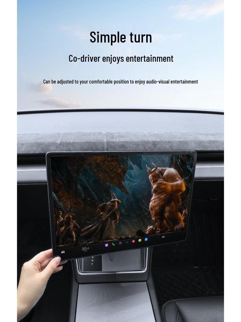 Tesla Model Y Juniper Console Screen Rotation Bracket