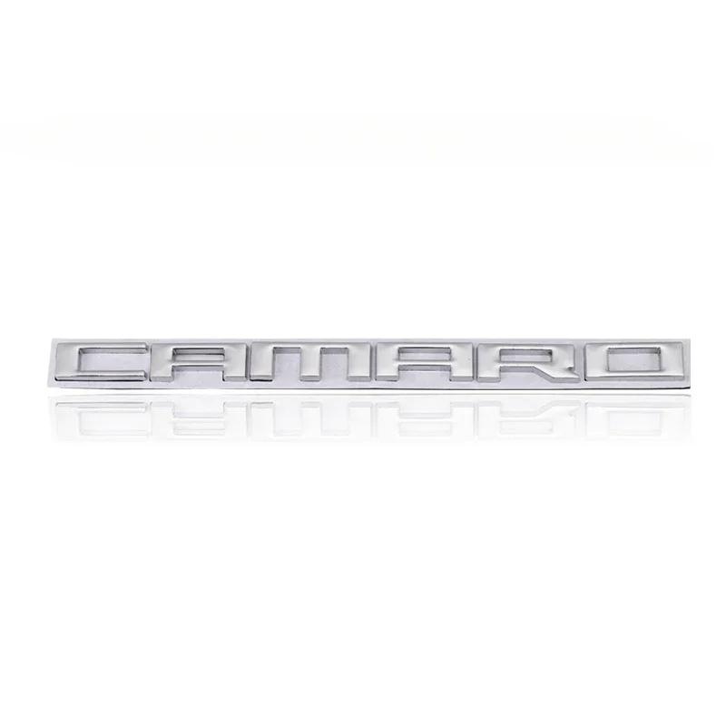 1 Pezzo Logo Camaro Adesivo Emblema Posteriore Auto per Onix Cruze Aveo Silverado Decorazione Adesiva Bagagliaio Auto