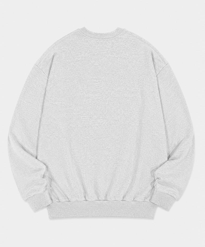 MONSTER REPUBLIC Ruckus Gray Sweatshirt Melange Gray_3176