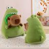 New Crocodile Capibala Plush Toy Simulation Capybara Anime Fluffty Toy Cute Animals Stuffed Pillow Doll Kids Birthday Gifts Toy