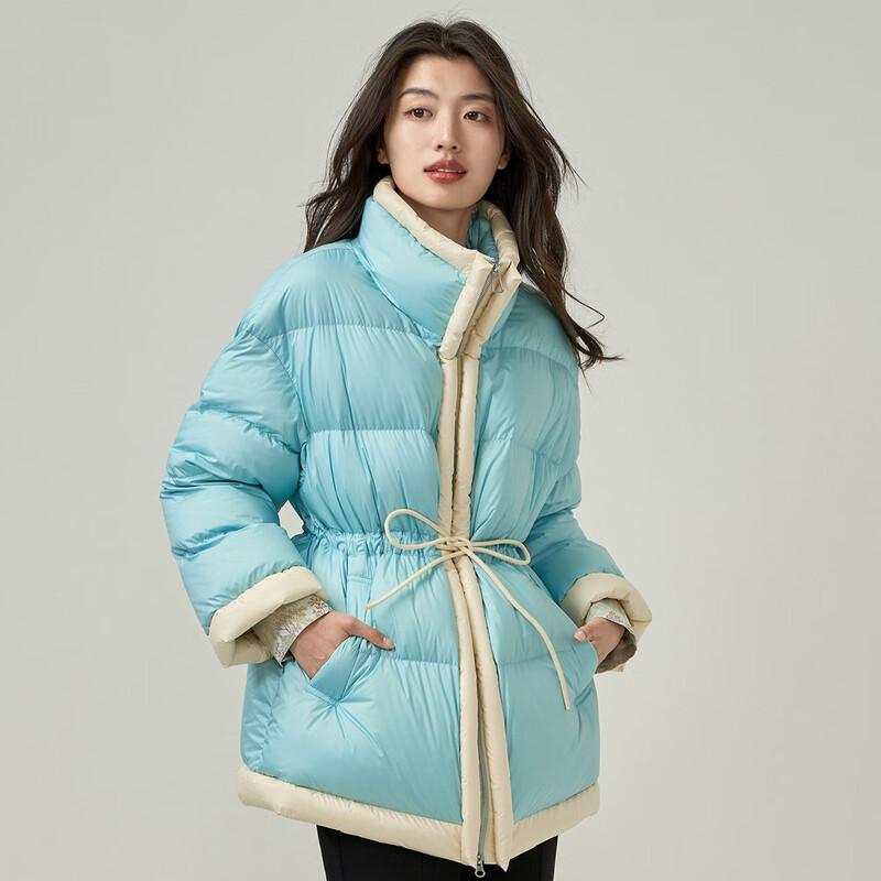 

Iveni Women s Stand Collar Puffer Down Jacket WEOA050 M