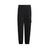 Adidas Neo Knitted Sweatpants Men's Black Moderate Cuffed Pants IQ1584