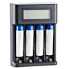 4 Slots LCD Display AA AAA Battery Charger Independent Slot Smart LCD Charger for NI-MH /NI-CD AA AAA 1.2V Rechargeable Battery