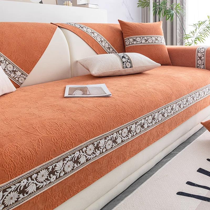 

Подушка для дивана, новая четырехсезонная универсальная высококачественная противоскользящая подушка для сиденья, простой современный кожаный диван, специальный чехол для подушки 70*70cm