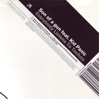 12-Zoll Schallplatte SON OF A GUN, KID PANIC - Everybody Listens To Techno URBDJ2299 Urban 2003 Deutschland Dance & Electronica Gebraucht