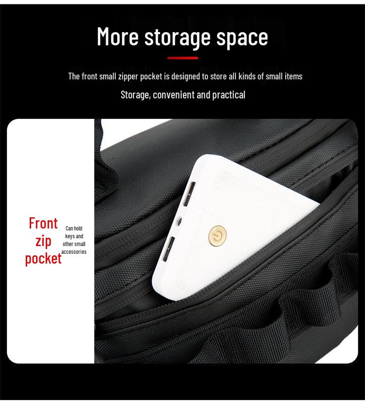 Men's Multi-Functional Outdoor Hiking Chest and Waist Bag - Fitness Sports Crossbody