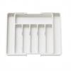 Adjustable Silverware Storage Box - Cross-Border Retractable Cutlery Rack Drawer Organizer
