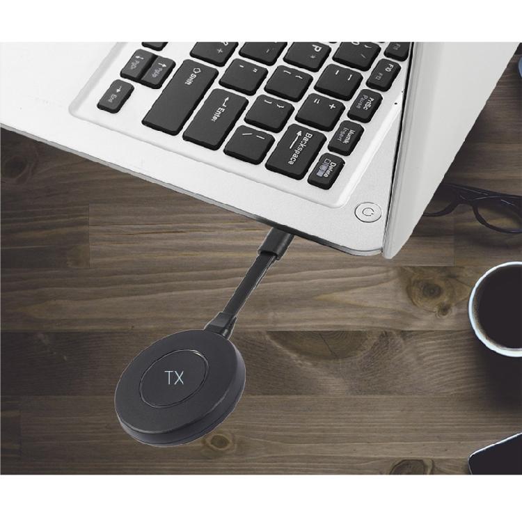 1080P 50m Type C Video Transmitter and Receiver Display Wireless Extender Adapter for Laptop PC To TV Projector