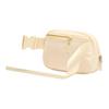Lululemon Everywhere 1L Logo Zip Nylon Waist Bag Unisex Waist Bag Cream-Yellow LU9AX2S-046927