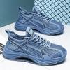 Men's Shoes Hollow Breathable Mesh Shoes Outdoor Casual Sports Shoes Men's Summer Height-increasing Thick-soled Trendy Shoes
