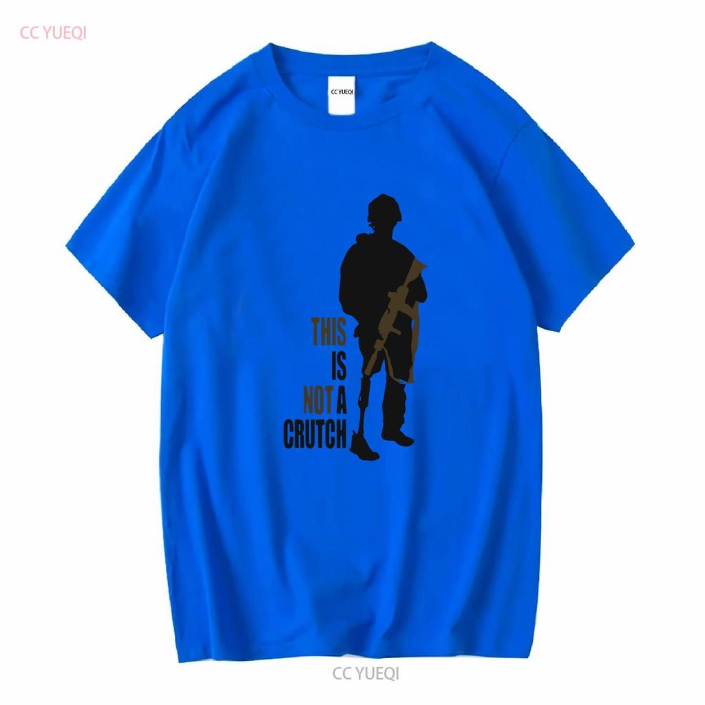 This Is Not A Crutch T shirt long or short sleeves vintage Washed Unisex Comfortable graphic Slightly Stylish Breathable Soft