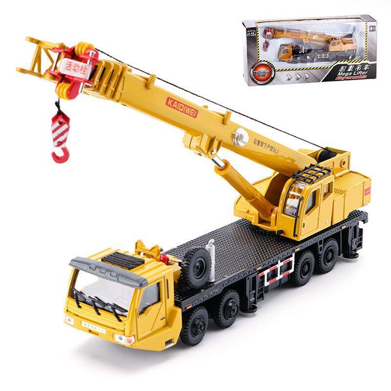 Premium Quality 155 Scale Diecast Mega Lifter Crane Construction Vehicle Model For Kids