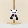 Delightful Miniature Panda Plush Doll Keychain Soft Toy For Accessories Bag