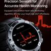 1.52" Blue Tooth Call Men Fitness Smart Watches  Waterproof Heart Rate Health Monitor Sports Smartwatch Weather Sleep Clock