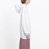 (WMNS) Balenciaga Pullover Drawstring Hoodie White Women's 570792TEV199044