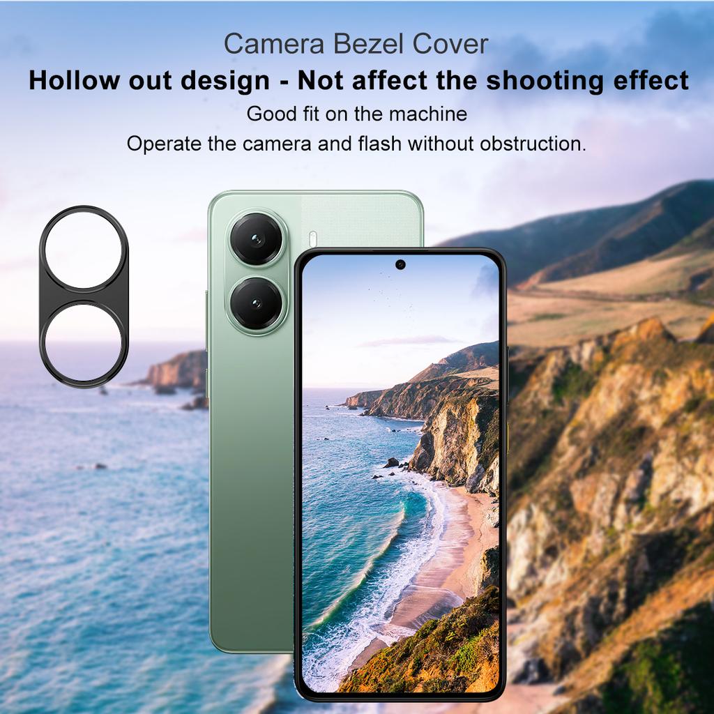 For POCO X7 Pro 5G Glass Lens Film IMAK Camera Styling Premium Camera Protector